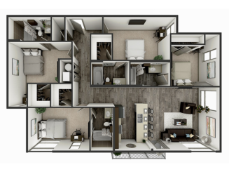 D5 Floor plan layout