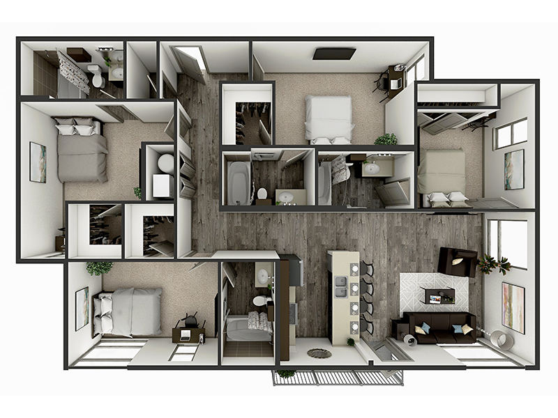 D5 Floor plan layout