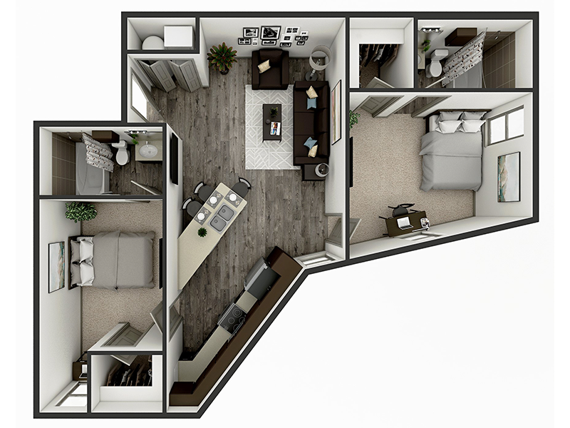 B3 Floor plan layout