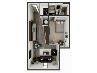 A2 Floor plan layout