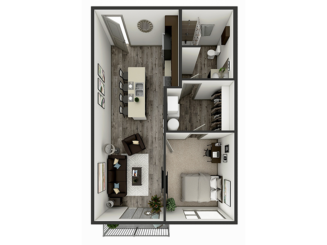 A1 Floor plan layout