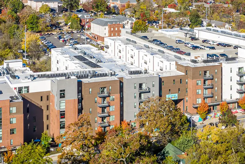 aerial view of The Academy at Frisco
