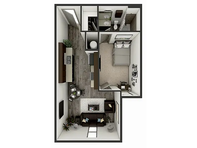 A2 floor plan