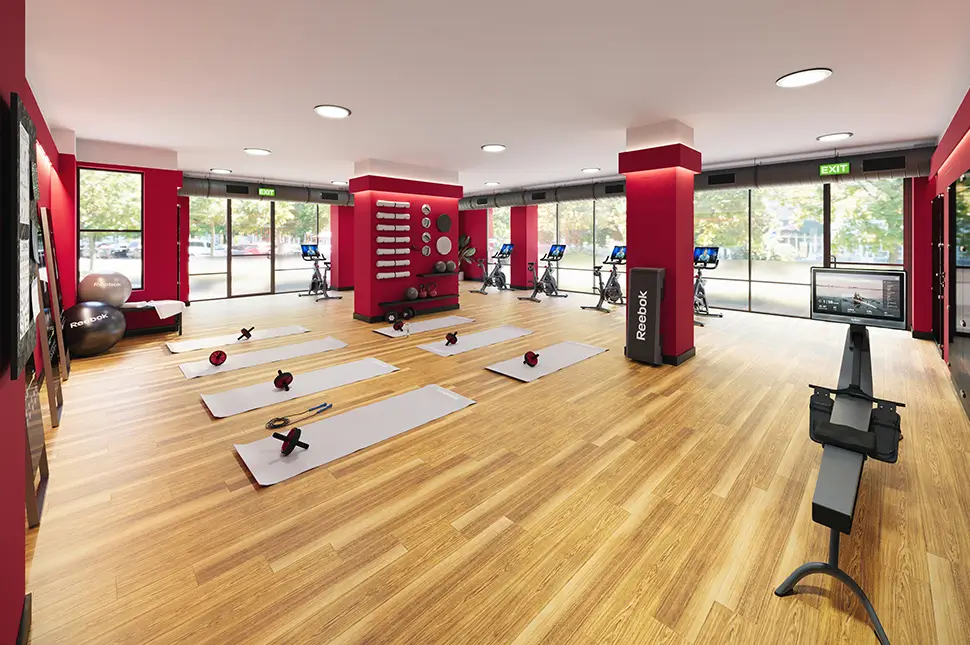 fitness center