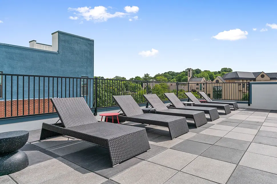 rooftop lounge